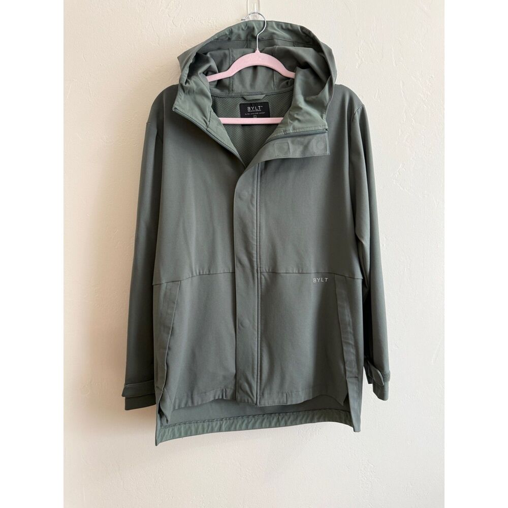 BYLT Basics Elite + Shelter Jacket in Green Size Large